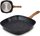 Tigan grill NAVA Nature, katror 28x28 cm, granit, i zi