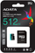 Kartë memorje ADATA Premier Pro MicroSDXC, 512GB, Class 10 UHS-I U3 A2 V30