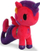 Lodër pelushi Tokidoki Oceania Mermicorno, 20 cm, shumëngjyrëshe