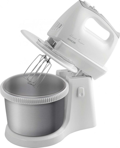 Mikser për kuzhinë Sencor SHM, 500W, 2L, i bardhë
