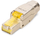 Konektor rrjeti Digitus CAT 6A, RJ45, 10 Gbit/s, metalik