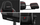 Karrige gaming Force 4.6 Carbon, ergonomike, me mbështetëse këmbësh, e zezë gri