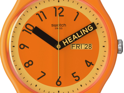 Orë Swatch Love is Love Proudly Orange SO29O700, portokalli