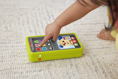 Lodër smartphone Fisher Price Slide to Learn, multilinguale nordike, për fëmijë