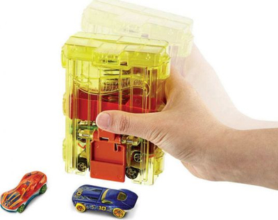 Set pistash Hot Wheels Track Builder Unlimited Rapid Launch Builder Box, me lançues me rrotullim, për kalamaj 6+
