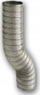 Gyp ventilimi Spiroflex VENT.AL. PIPE 80, diametër 80mm, gjatësi 2.7m, ngjyrë argjendtë