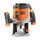 Frezë elektrike Black&Decker KW1200EKA, 1200 W, me 6 freza, portokalli