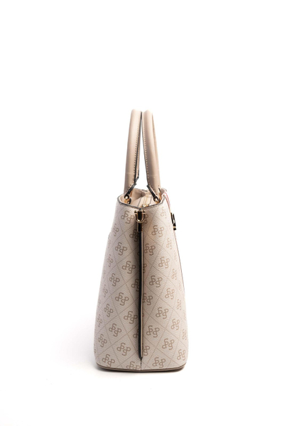 Çantë dore Silver&Polo, krem/kuqe