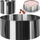 Formë rrethore për tortë Cake Tin Confectionery, që çahet e rregullohet 16–30 cm, çelik inox, ngjyrë argjendi