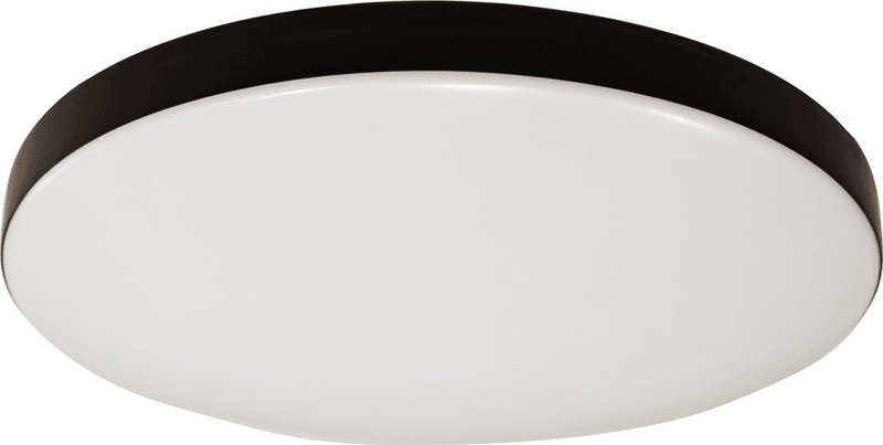 Llambadar tavani Maya, LED 13W, sensor lëvizjeje, i zi