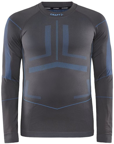 Термичка блуза Craft Active Intensity CN LS за мажи, со долги ракави, сива