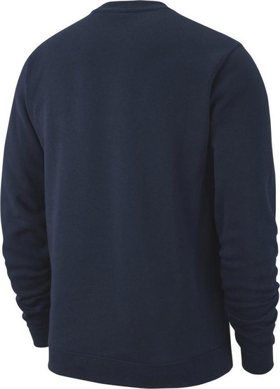 Bluzë duks Nike Park 20 Fleece Crew Jr CW6904, për kalamaj, pambuk e poliester, blu navy
