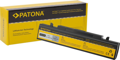 Bateri laptopi Patona Samsung R460, 6600mAh, Li Ion 11.1V, e zezë