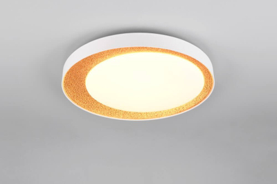 Llambë tavani GCS PLAFOND REALTÀ ALETA, LED 2500 lm, temperaturë drite 2700K 6500K, e bardhë me ari