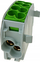Bllok shpërndarës Simet SCB 25 SIMBLOCK, 80A, për Al Cu, gri