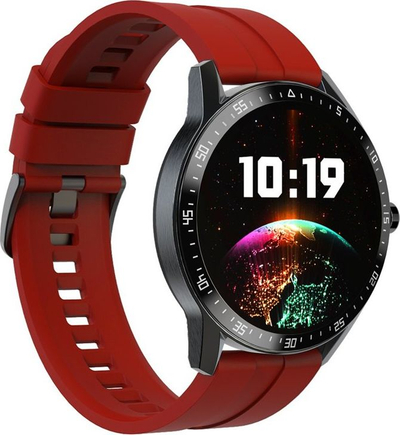 Smartwatch G.Rossi SW018-4, ekran me prekje, mat aktivitete, i kuq