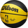 Top basketbolli Wilson NBA City Edition Golden State Warriors, madhësia 7, për të gjitha sipërfaqet, i verdhë me të zi