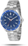 Orë për meshkuj Bentime 007-9MA-210360A, e argjendtë