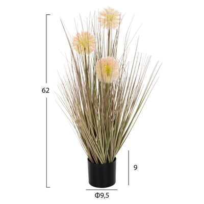 Bimë dekorative sintetike dandelion/ barisht Φ9,5 (HM4016)
