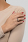 Unazë Brilio Silver Charming RI054WG, argent, me zirkon, argjendi