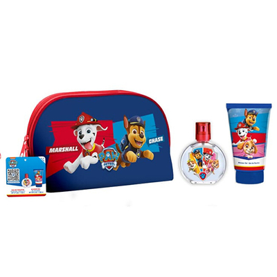 Set për fëmijë EP Line Paw Patrol, EDT 50 ml + xhel dushi 100 ml + çantë kozmetike