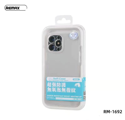 Mbrojtëse Remax Gintton Series RM-1692 për iPhone 13, transparente