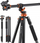 Tripod alumini K&amp;F Concept 90, 2.3m, kolonë horizontale, monopod që kthehet