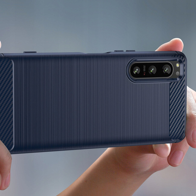 Këllëf telefoni Hurtel Thunder Case për Xiaomi Poco F4 5G, silikon, i zi