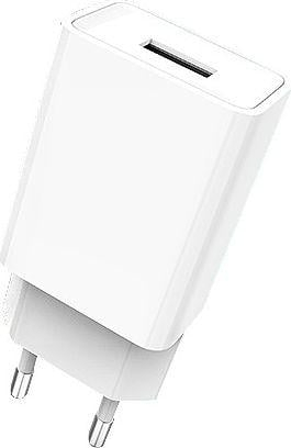 Karikues muri Denmen DC01, USB 2.4A, 12W, i bardhë
