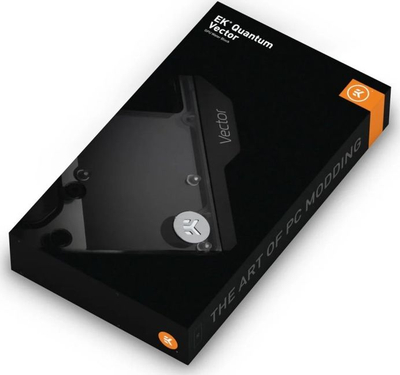 Блок за вода за графичка карта EK Water Blocks EK-Quantum Vector RE RTX 3080 3090, бакар, проѕирен акрил, златен