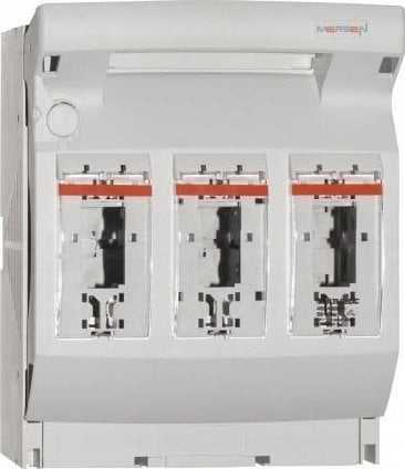 Shkëputës sigurie Mersen Multiblock NH2, 3P, 400A, i bardhë