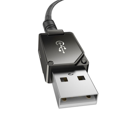 Kabllo USB në Lightning Baseus Unbreakable, 2m, 2.4A, i zi