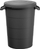 Kuti plastike me doreza SMOOTH Recycled, 80L, e zezë