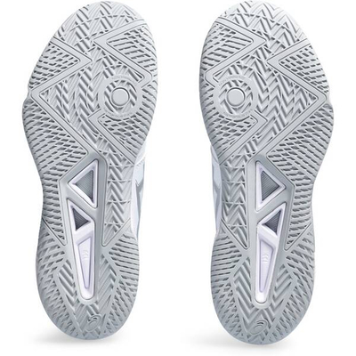 Atlete netbolli ASICS GEL TACTIC 12 për femra, të lehta, rrjetë frymëshkëmbyese, të bardha