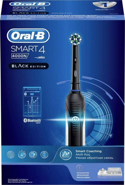 Furçë dhëmbësh elektrike Oral-B BRAUN 4 4000N, e zezë
