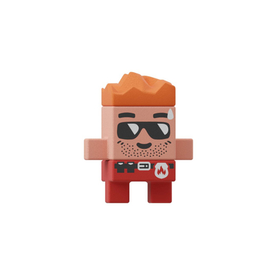 Set konstruktiv No Name Bricks Waffles Mini Firefighter Action, 148 pjesë, për fëmijë, shumëngjyrësh