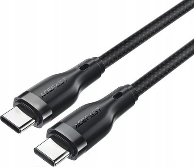 Kabllo USB-C në USB-C Acefast C8-03, 60W 3A, 1.2m, e zezë