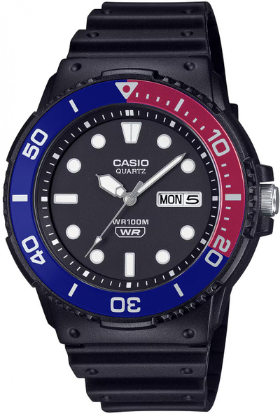 Рачен часовник Casio MRW-230H-1E2VEF, за мажи, спортски, црн