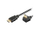 Kabllo HDMI Microconnect High Speed, 1m, 4K, e zezë