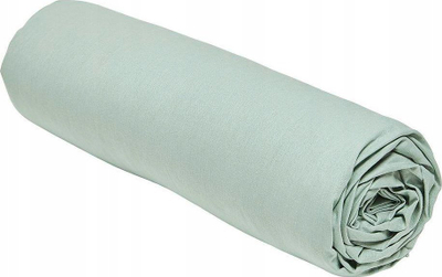 Çarçaf krevati Today Organic Celadon DH 180x200+30, pambuk organik, jeshil