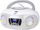 Radio portative Trevi CMP 583 DAB, CD/MP3, e bardhë