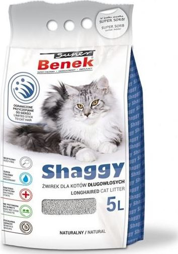 Zwirek Shaggy 5L rërë higjienike për mace qimegjata