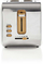 Tostjer inox Extra Wide, 900W, 2 vende, 6 nivele pjekjeje, i bardhë