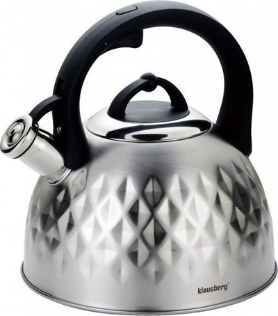 Çajnik Klausberg, 3 L, i argjendtë