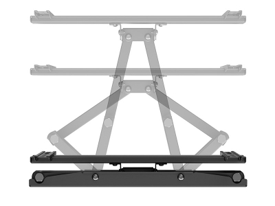 Mbajtëse muri TV Tracer Wallflex, 37-70", 40kg, e zezë