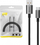 Kabllo USB Baseus Superior USB A në USB C, 2 m, 100 W, e zezë