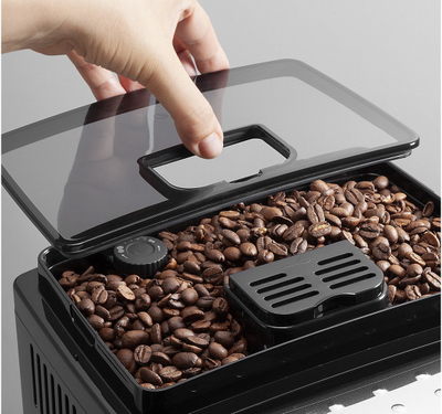 Aparat kafeje DeLonghi Magnifica S ECAM 20.116.B, automatik, me bluarje, i zi