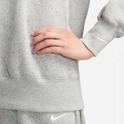 Bluza Nike Sportswear Phoenix Fleece W FB8317-063, pambuk poliester, për goca, gri