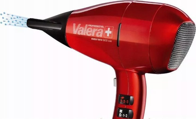 Tharëse flokësh Valera SN4 eQ RC D Swiss Nano4ever, 2200W, jonizim, e kuqe