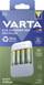 Karikues baterish Varta Eco Pro 57683101121, AA dhe AAA NiMH, karikim i shpejtë, me mbështjellës të ricikluar
